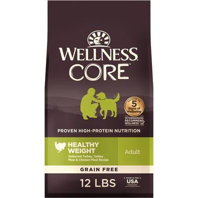 Alimento seco para perros CORE Grain-Free Healthy Weight de pavo y pollo, bolsa de 26 lb
