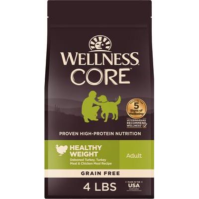 Alimento seco para perros CORE Grain-Free Healthy Weight de pavo y pollo, bolsa de 26 lb