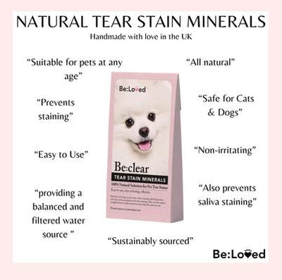 Be:clear Natural Tear Stain Removal Supplement for Dogs & Cats, 200-g