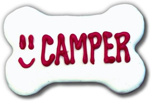 Happy Camper Peanut Butter & Honey Assorted Crunchy Dog Treats, 18 count