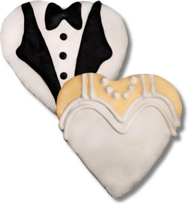 Wedding Bow Vows Peanut Butter & Honey Assorted Crunchy Dog Treats, 18 count