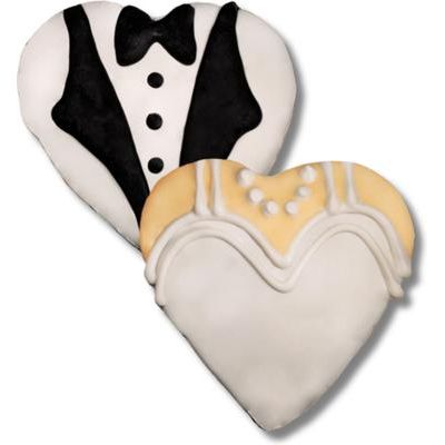 Galletas crujientes surtidas de mantequilla de cacahuete y miel para perros Wedding Bow Vows, 18 unidades