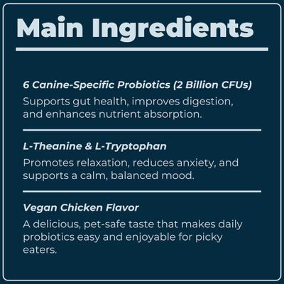 Calming Powder Supplement for Dogs, 30 count