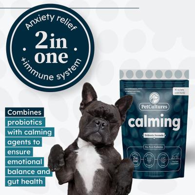 Calming Powder Supplement for Dogs, 30 count