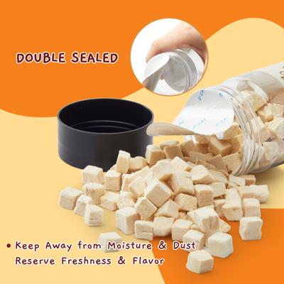 Single Ingredient Chicken Grain-Free Freeze-Dried Dog & Cat Treats, 3.2-oz bottle