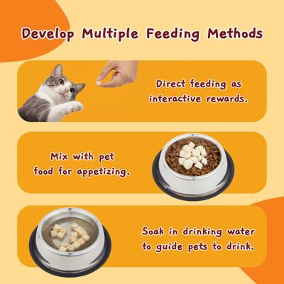 Single Ingredient Chicken Grain-Free Freeze-Dried Dog & Cat Treats, 3.2-oz bottle