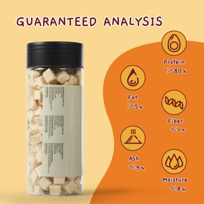 Single Ingredient Chicken Grain-Free Freeze-Dried Dog & Cat Treats, 3.2-oz bottle