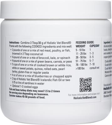Canine Regular Premix Powder Nutritional Supplement for Dogs, 8.47-oz jar