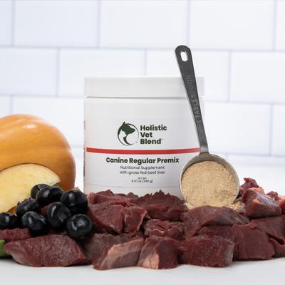 Canine Regular Premix Powder Nutritional Supplement for Dogs, 8.47-oz jar