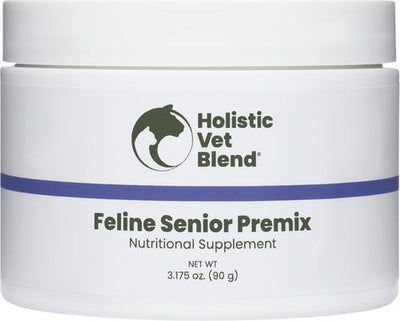 Feline Senior Premix Powder Nutritional Supplement for Senior Cats, 3.175-oz jar