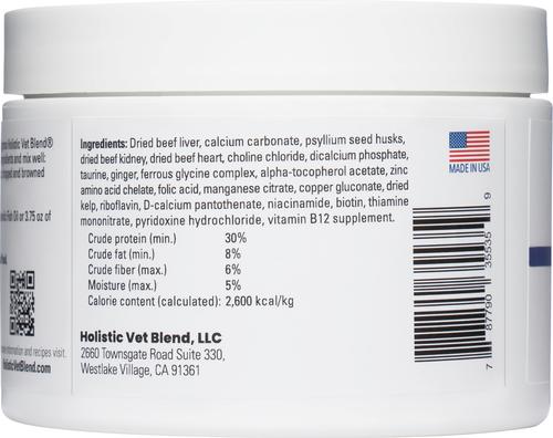 Feline Senior Premix Powder Nutritional Supplement for Senior Cats, 3.175-oz jar