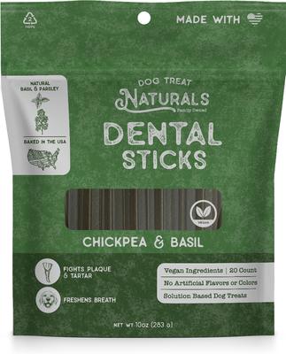 Dental Sticks Chickpea & Ginger Dog Treats, 20 count