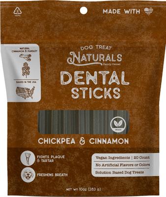 Dental Sticks Chickpea & Ginger Dog Treats, 20 count