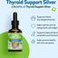 Thyroid Support SILVER Bacon Flavored Liquid Supplement for Dogs, 2-oz bottle