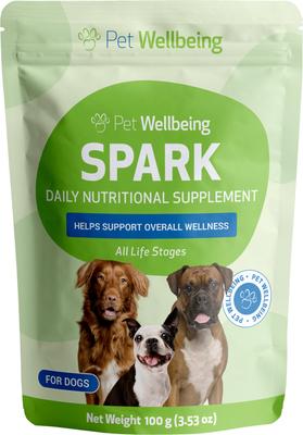 SPARK Bacon Flavored Powder Multivitamin for Dogs, 3.53-oz pouch
