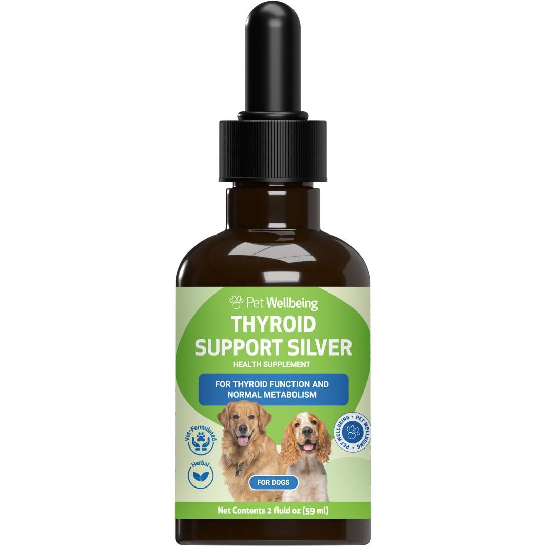 Thyroid Support SILVER Liquid Supplement for Dogs, sabor Tocino. 60 ml. - Pet Wellbeing