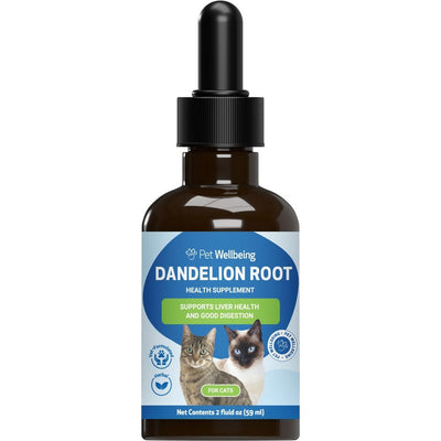 REV Dandelion Root Liquid Digestive & Liver Supplement for Cats, sabor Tocino. 60 ml. - Pet Wellbeing