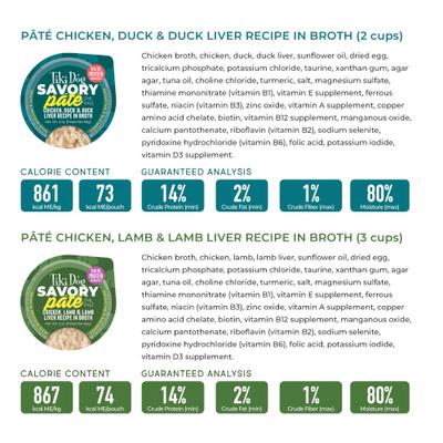 Grain-Free Variety Pack Pate Wet Dog Food, 3-oz cup, case of 10