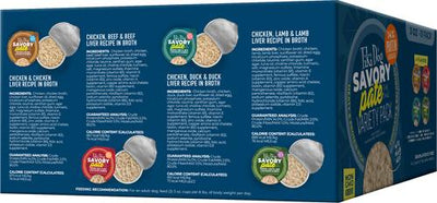 Grain-Free Variety Pack Pate Wet Dog Food, 3-oz cup, case of 10