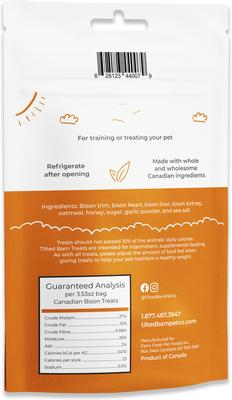 Bison Recipe Dog Treats, 3.53-oz bag