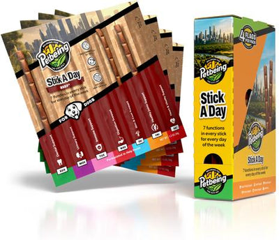 Stick a Day 7-in-1 Functions Daily Real Meat Supplement for Dogs, Mix, 28 count