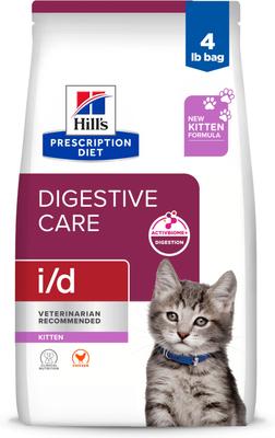 i/d Digestive Care Chicken Flavor Dry Kitten Food, 4-lb bag