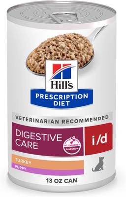 i/d Digestive Care with Turkey Minced Wet Puppy Food, 13-oz can, case of 12