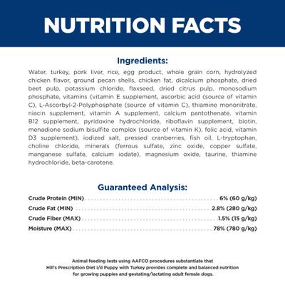 i/d Digestive Care with Turkey Minced Wet Puppy Food, 13-oz can, case of 12