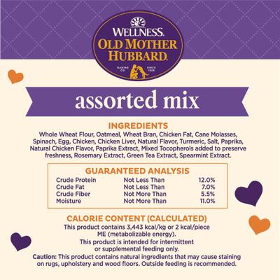 by Wellness Training Bitz Assorted Mix Natural Oven-Baked Biscuits Dog Treats, 8-oz bag