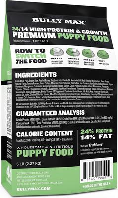 24/14 High-Protein & Growth Lamb Dry Puppy Food, 5-lb bag