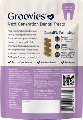 Chicken Flavor Dental Cat Chews, 7.05-oz bag