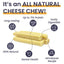 Belgian Himalayan Cheese Recipe Dog Chew, Small, 4 count