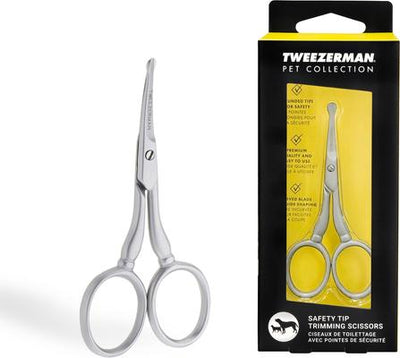 Stainless Steel Dog & Cat Safety Tip Trimming Scissors