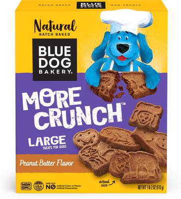 More Crunch Peanut Butter Dog Treats, 18-oz box