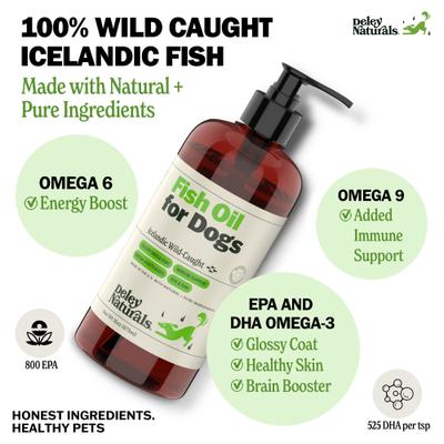 Fish Oil Dog Supplement, 16-fl oz bottle