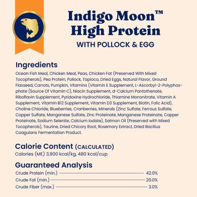 High Protein Wild Alaskan Pollock & Eggs Recipe Grain-Free Dry Cat Food, 12-lb bag