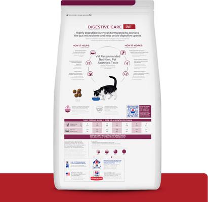 i/d Digestive Care with Chicken Dry Cat Food, 8.5-lb bag