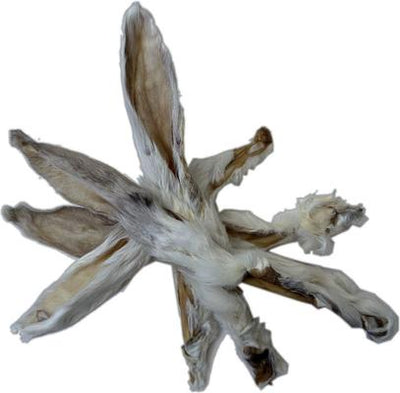 Rabbit Furry Ears Dog Chew, 100 count