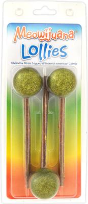 Lollies Silvervine Sticks with Catnip, 3 count