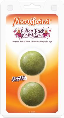 Kalico Kush Compressed Catnip Ball Refill, 2 count