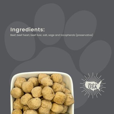 Perfect Balance Beef Meatballs Freeze-Dried Dog Treats, 4-oz bag