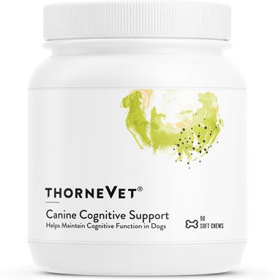 Canine Cognitive Support Chew Supplement for Dogs, 90 count jar