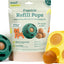 Starter Pack Chicken & Peanut Butter Flavored Treats, Silicone Mold & Pupsicle Dog Toy, Small