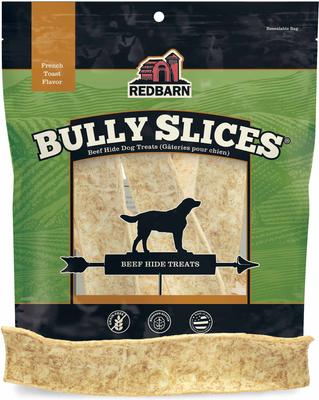 Bully Slices Peanut Butter Flavor Beef Dog Treats, 9-oz bag