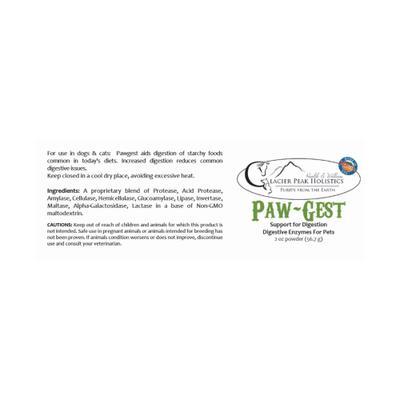 Paw-Gest Digestive Enzymes for Dogs & Cats, 5-oz