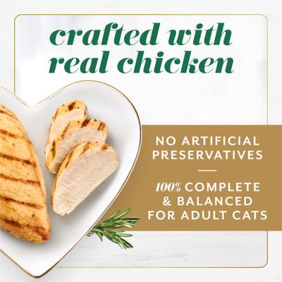 Gems Mousse Chicken & a Halo of Savory Gravy Pate Wet Cat Food, 2-oz tray, 16 count