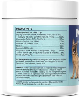 Hip & Joint Health Supplements for Dogs & Cats, 120 count