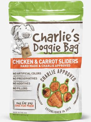 Chicken & Carrot Sliders Dehydrated Dog Treats, 5-oz bag