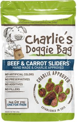 Chicken & Carrot Sliders Dehydrated Dog Treats, 5-oz bag