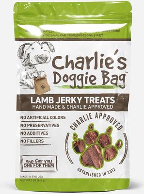 Lamb Jerky Dog Treats, 5-oz bag